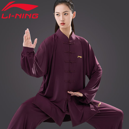 李宁太极服女2026新款夏季练功服