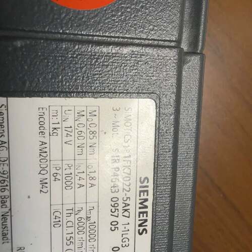维修SIEMENS 1FK7022-5A K71-1LG3 AM20DQ M42 IP65，西门子工?
