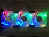 显卡辅助散热 支持8cm9cm风扇 电脑显卡伴侣 PCI位风扇散热支架