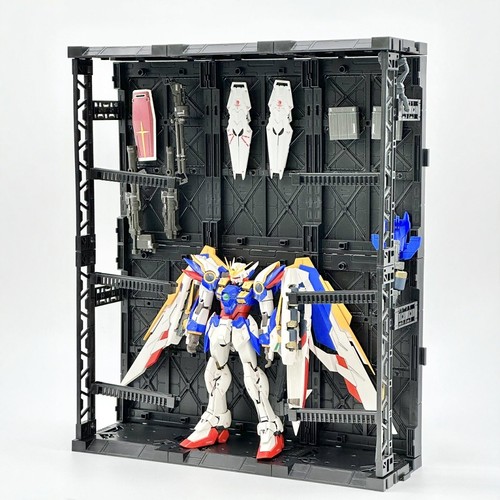高达机体格纳库兵人模型展示架