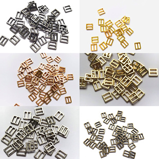 迷你4mm日字扣娃用bjd娃衣ob11小布包皮带鞋包扣diy金属超小辅料