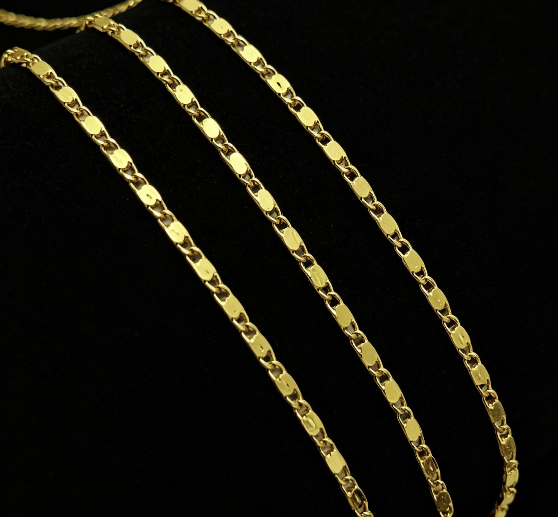 超细娃娃链条BJD 小布娃衣服装辅料链手工包包古风细链纯铜万字链