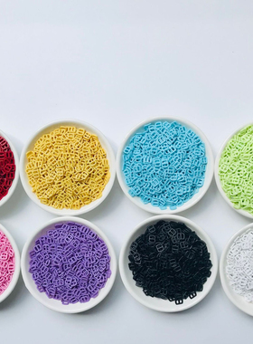 3mm厚宽塑料日字扣娃用bjd娃衣ob11小布迷你包皮带鞋包扣超小装饰