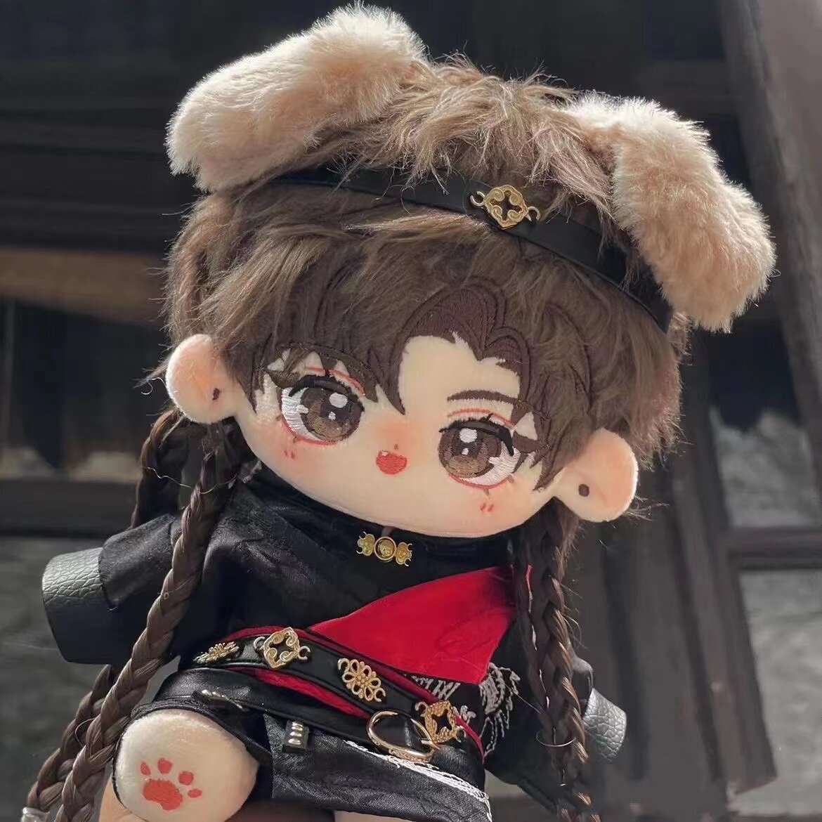 孙策棉花娃娃乙女游戏代号鸢汪汪策20厘米毛绒公仔有骨换装送闺蜜