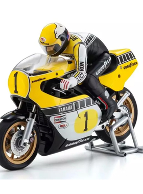Kyosho 1/8 RC摩托车仿真遥控车YAMAHA YZR500 1978套件34936T1