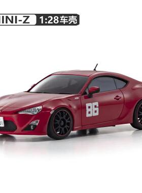KYOSHO京商MINI-Z AWD MA020 TOYOTA丰田GT86 车壳MZP480MF