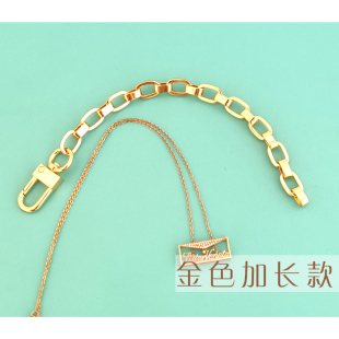 长度可定做 金色加长链 18K金色 1cm宽度 含真金电镀 纯铜材质