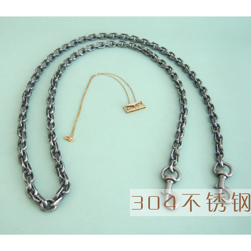 古银色链条复古款中古包配链