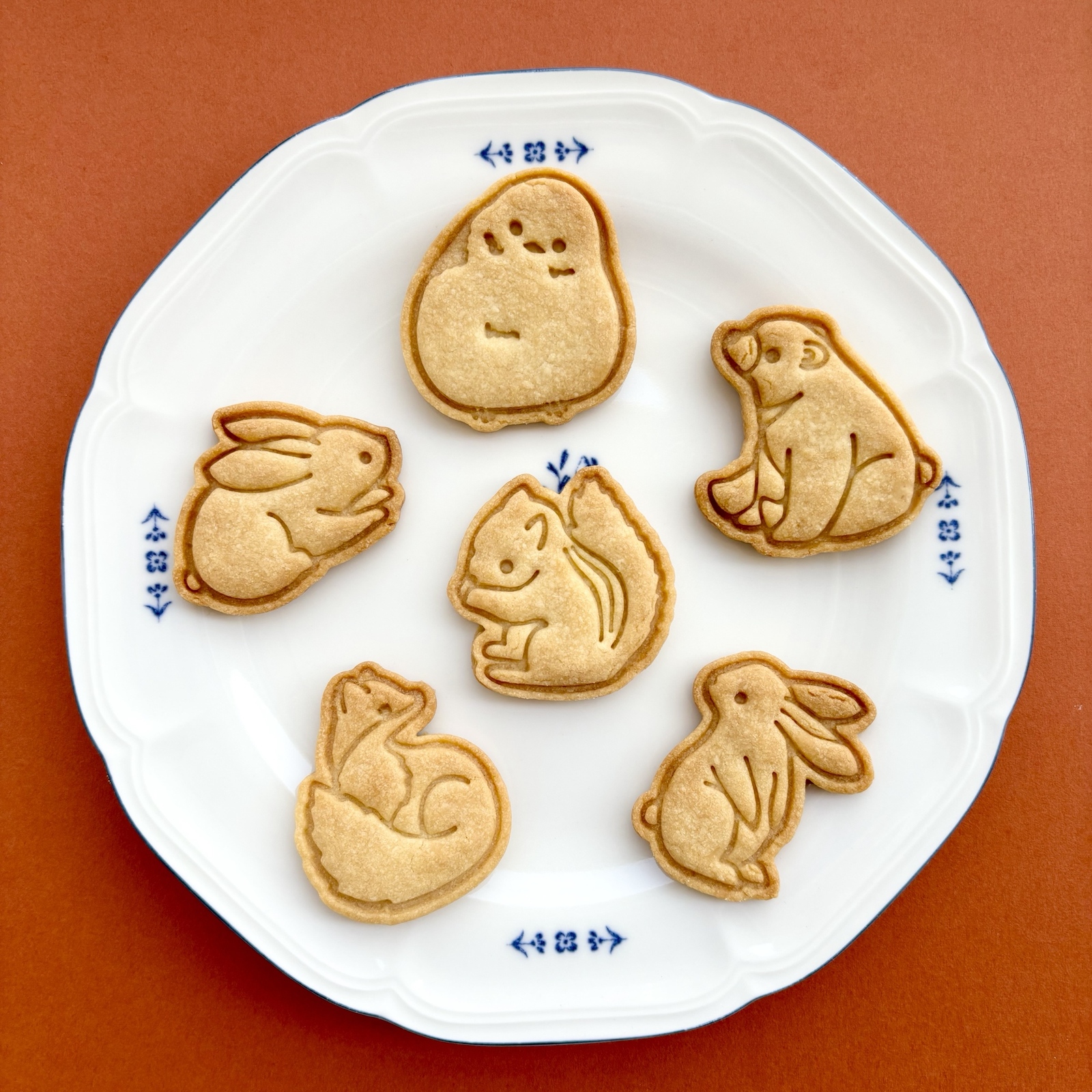 可爱卡通动物熊 狐狸 兔子松鼠饼干模具宠物狗狗零食甜品烘培工具