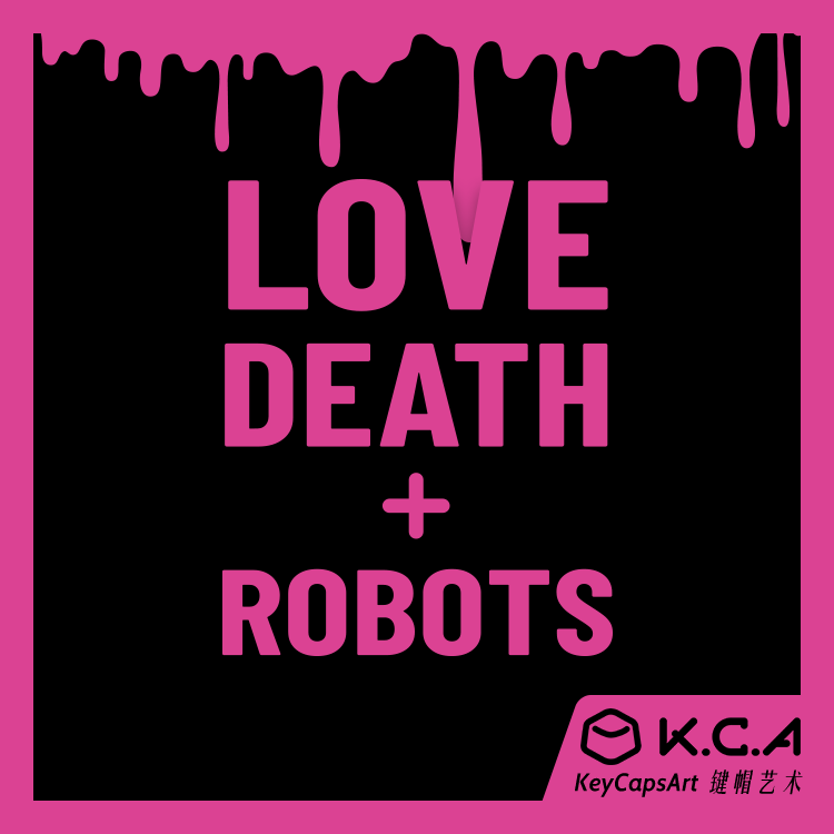 KCA库洛鸦爱死机原创设计键帽Cherry原厂高度键帽PBT五面热升华