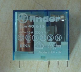 拆机件  Finder芬德中间继电器Type 40.61S 24VDC  8脚16A24v