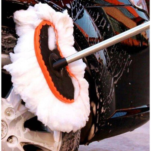 除尘洗车刷洗车小拖把汽车车用伸缩刷小号加长清洁刷简易灵活备用