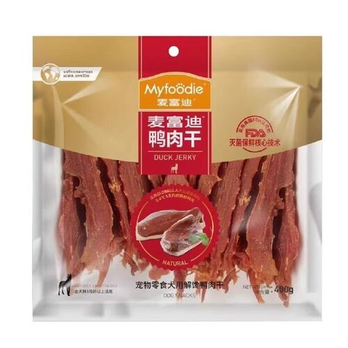 麦富迪鸭肉干肉泰迪训犬奖