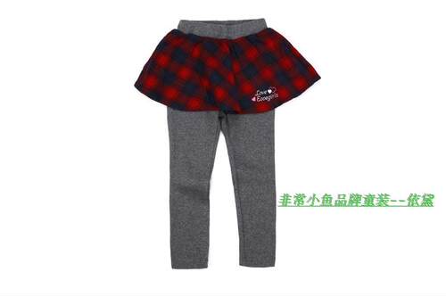 女童裙式打底裤满百包邮