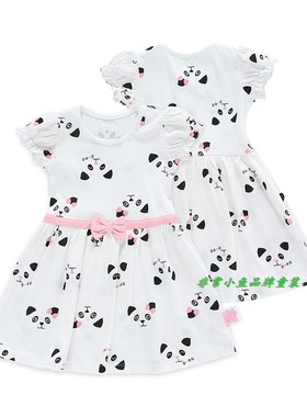 非常小鱼2018夏装28469女童针织连衣裙裙子童装90-130码顺丰包邮