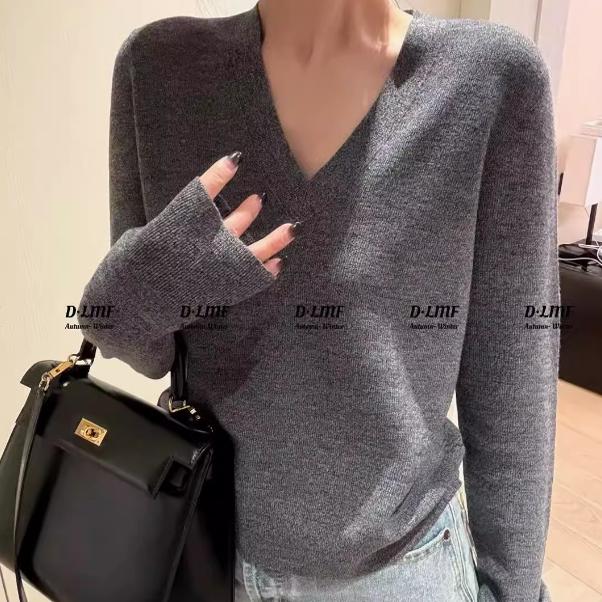 BEE匠心美丽诺羊毛打底女针织衫