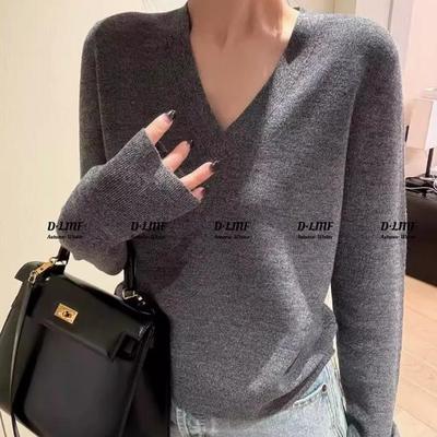 BEE匠心美丽诺羊毛打底女针织衫