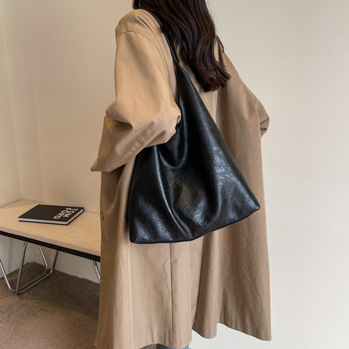 包包女2025秋季新款大容量水桶子母包上课通勤托特包女单肩腋下包