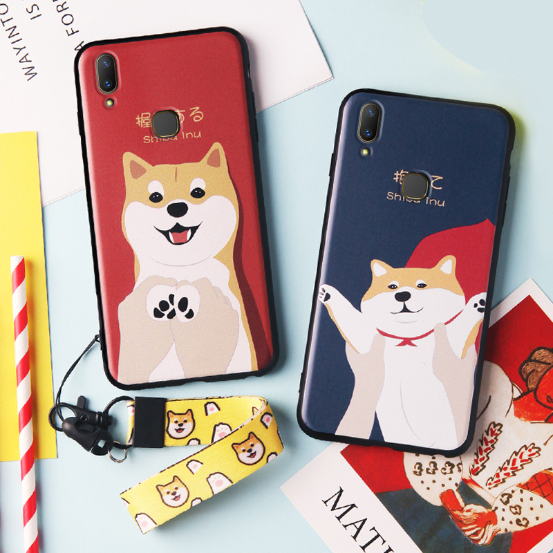 满18元可用1元优惠券日系柴犬vivoz3 vivo卡通z3i手机壳