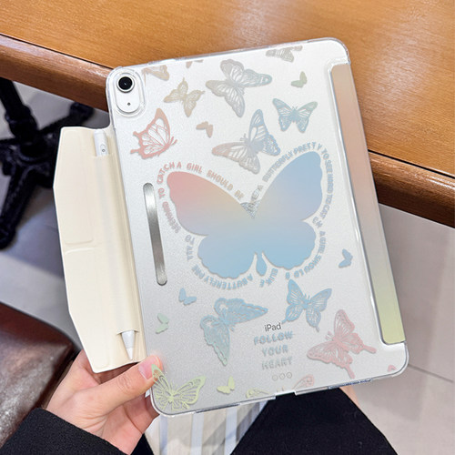 适用ipad11代保护壳肤感三折