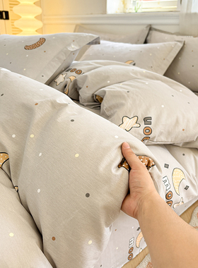 被套单件纯棉100全棉180cmx220cm单独200x230cm220x240cm1米5儿童
