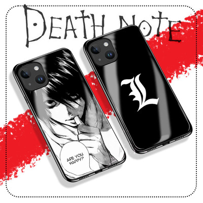 死亡笔记手机壳L夜神月DEATH NOTE苹果iPhone16华为三星小米OPPO