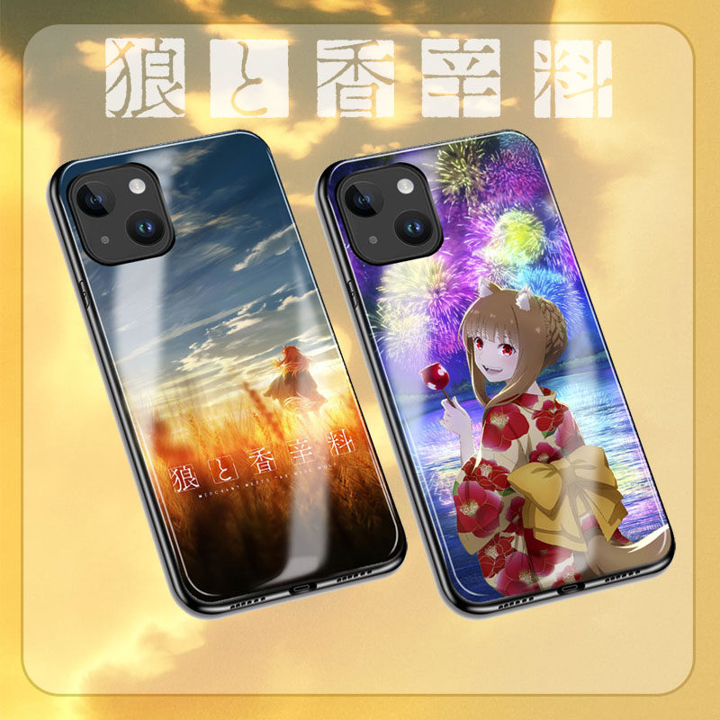 狼与香辛料手机壳赫萝动漫周边iPhone15苹果iqoo华为OPPO三星vivo