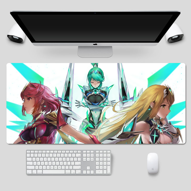 异度之刃2神剑周边switch光焰尼娅超大动漫游戏电脑键盘鼠标垫桌