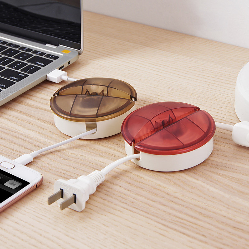 Charger Retainer Cable Manager mobile phone data line storage box Closing thread wire Storage Artifact Winderin the Storage consolidation , Family finishing equipment , Cable Manager/Hub/Winder  category - from Buy2taobao.com to provide professional Taobao agent buy service