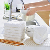 吸水抹布厨房用品不沾油清洁布家用洗碗巾不掉毛去油洗碗布 加厚