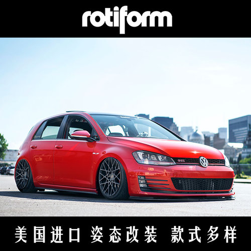 美国rotiform轮毂BLQ高尔夫7/GTI/R/A3/S4/320/思域/C200改装轮圈