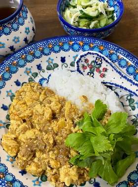 波兰进口陶瓷餐具蓝色郁金香大圆盘牛排盘早餐盘汤菜盘蘸料碟U006