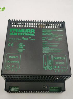 MURR穆尔轨导式开关电源 MPS5-23024 87761 当配件处理