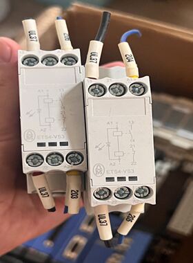 穆勒接触器放大模块ETS4-VS3，DC24V，拆机品，