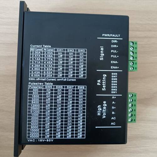 二相5786步进电机驱动器24V-80AC DC 72A 0S-86