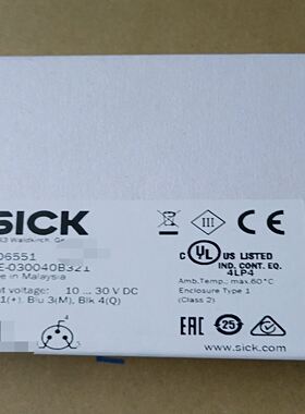 SICK西克槽型光电传感器WFE-030040B321，马来