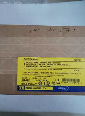 美商实块压力开关 9012GAW-4 有4个