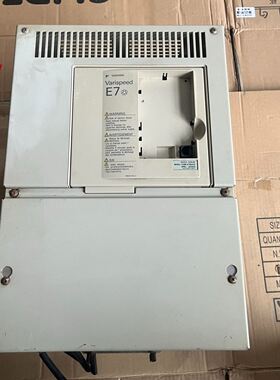 安川变频器CIMR-E7B4030，项目工程拆机，成色如图，