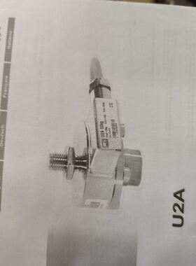 HBM称重传感器U2AD1 2T，使用过，无明显痕迹