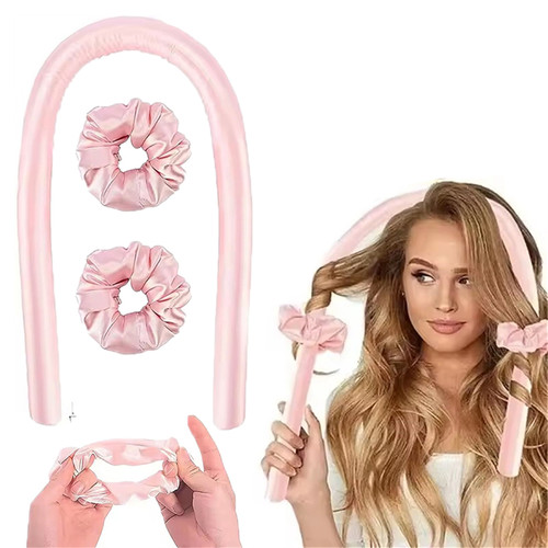 海绵大波浪卷发棒无热卷发器