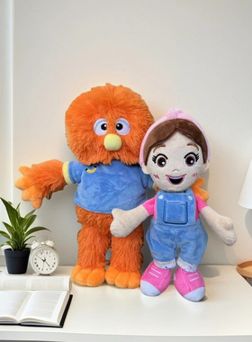 跨境新品ms rachel plush doll瑞秋女士公仔可爱益智女孩