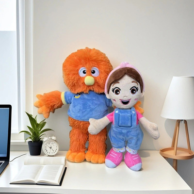 跨境新品ms rachel plush doll瑞秋女士公仔可爱益智女孩