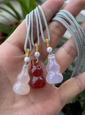 男女玉髓福禄项坠天然