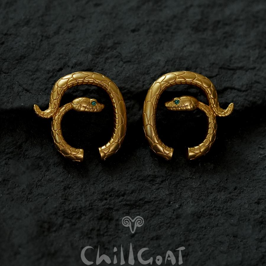 chillgoat招财灵蛇原创设计
