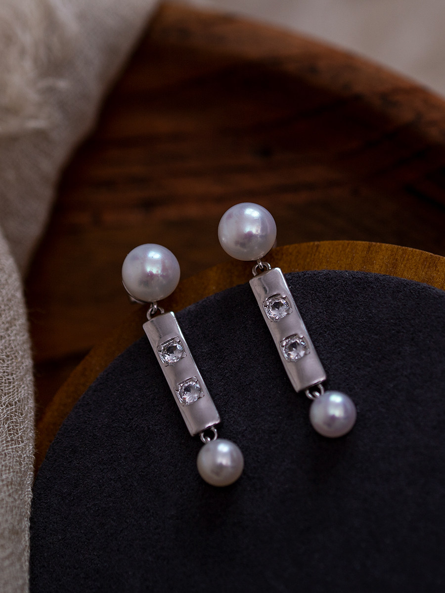 清仓NO退NO换无品牌包装天然珍珠耳环女轻奢小众耳饰高级感小耳坠,饰品/流行首饰/时尚饰品新,耳环,淘宝优惠券,粉丝福利购,淘宝优惠卷