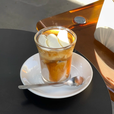 咖啡杯玻璃网红ins风冰美式杯子