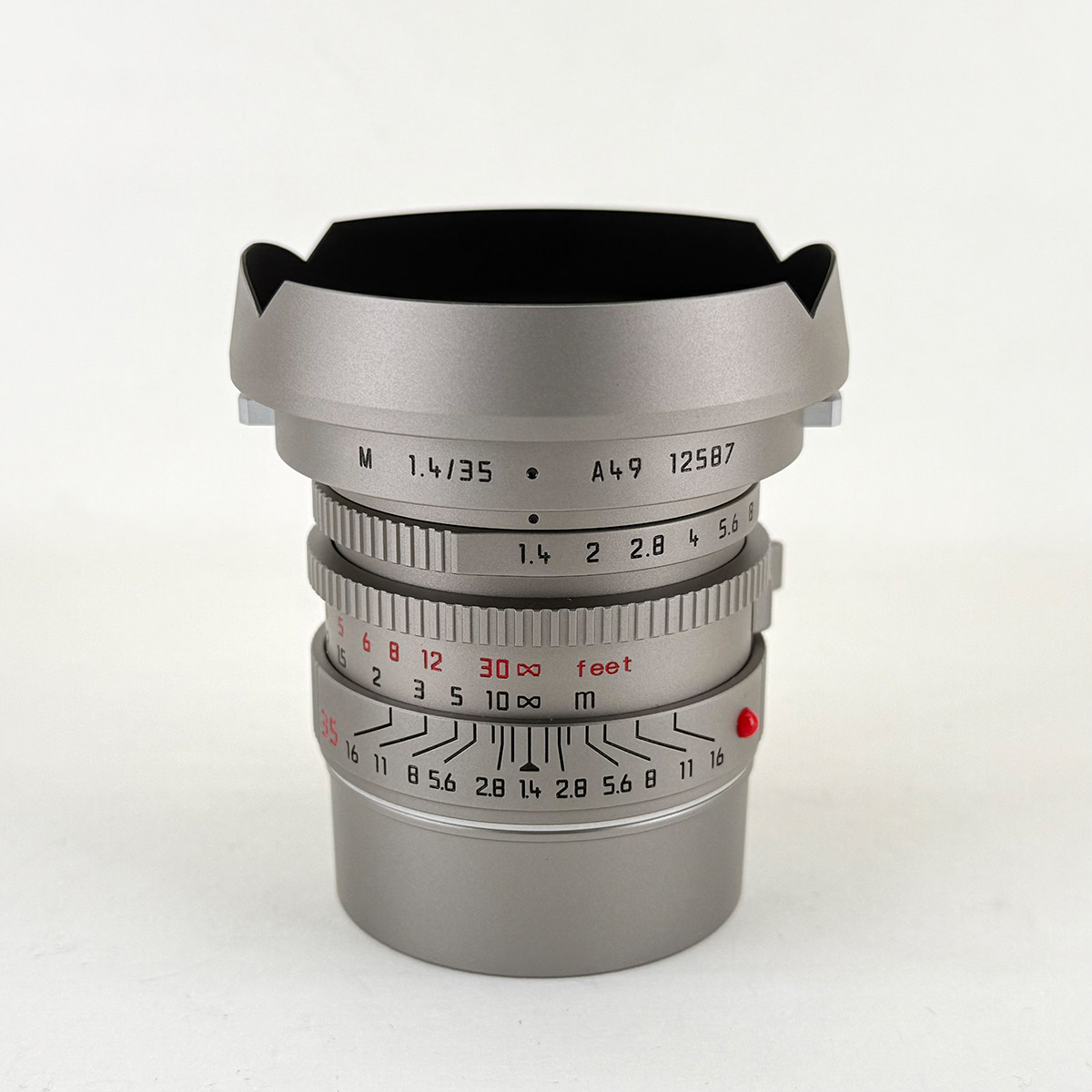 Light lens lab老周M35f1.4 11873复刻钛版限量版 双非复刻 M口