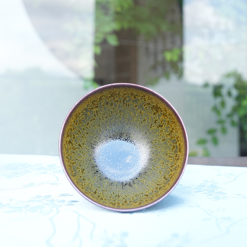 宋风居 太保龙窑柴烧建窑建盏主人杯名师曜变盏陶瓷茶具复古茶杯,餐饮具,建盏,淘宝优惠券,粉丝福利购,淘宝优惠卷