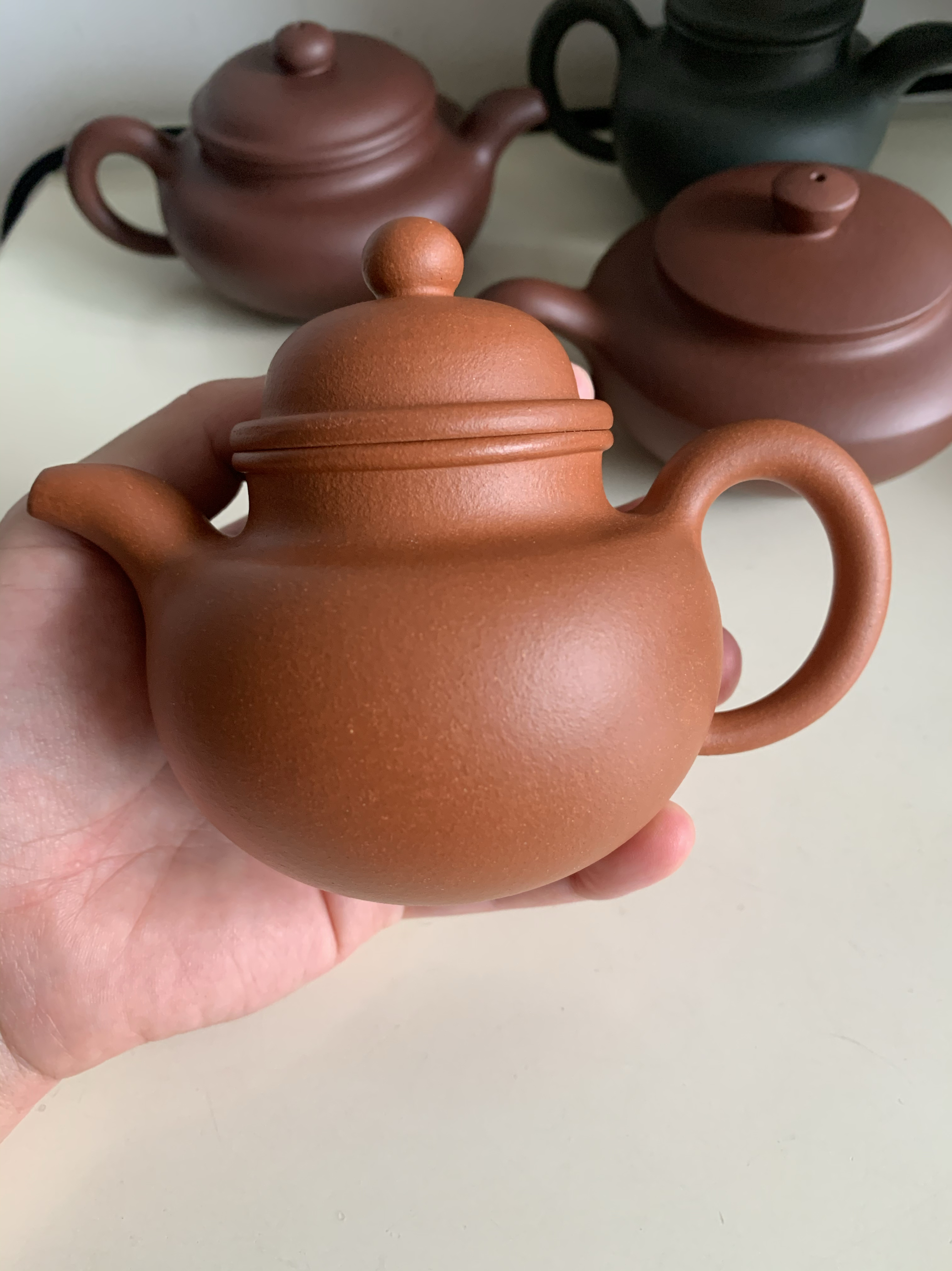 宜兴紫砂壶全手工正品保真茶壶原矿降坡泥收藏嫡传程建云降坡掇球