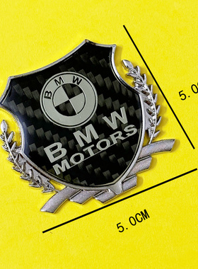 3系X3X15系X5i3i真碳纤金属立体车标贴标贴车窗侧窗3D立体金属贴